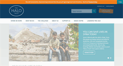 Desktop Screenshot of halotrust.org